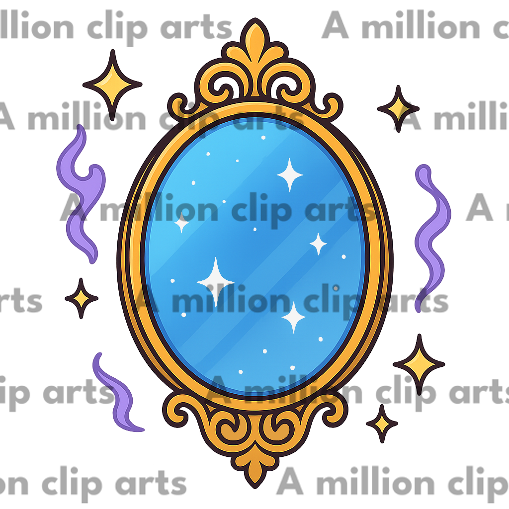 Sparkling Mirror clipart