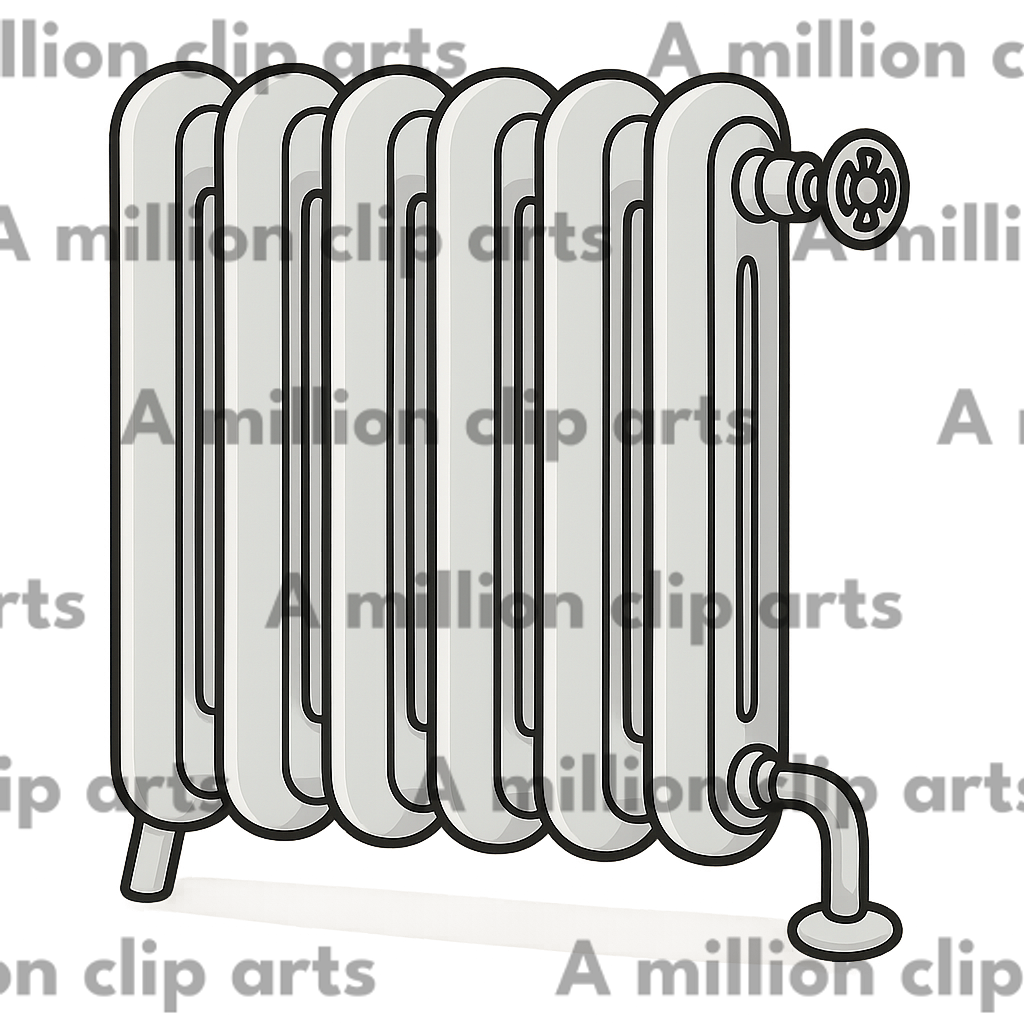 Vintage Radiator clipart