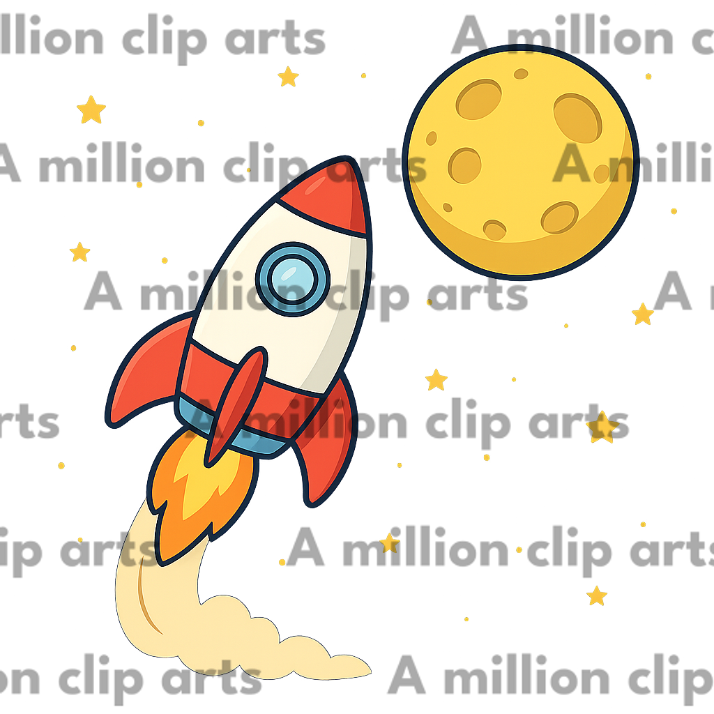 Rocket Launch clipart