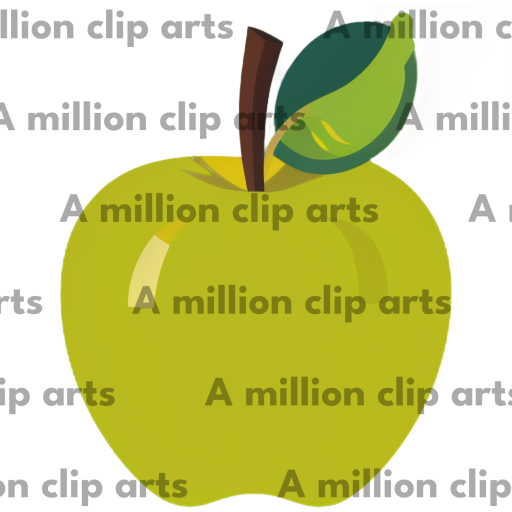 Green Apple clipart