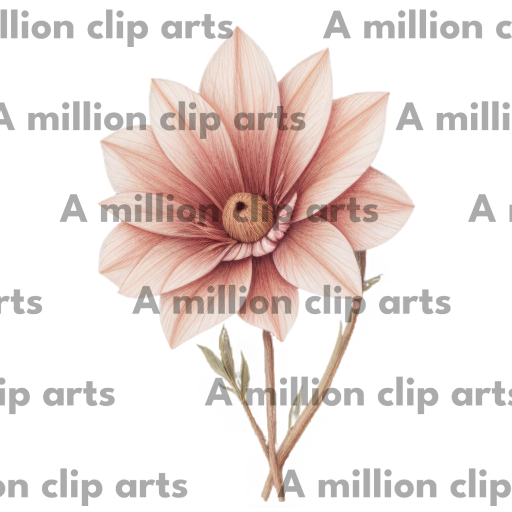 Pastel Flower clipart