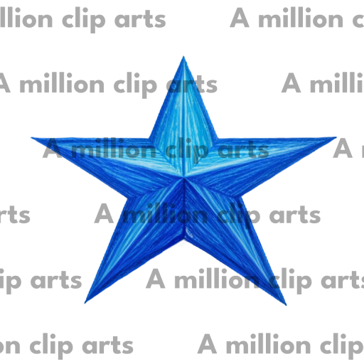 Blue Star clipart