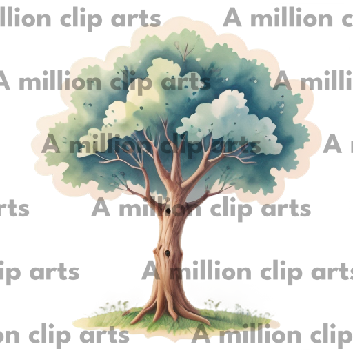 Colorful Tree clipart