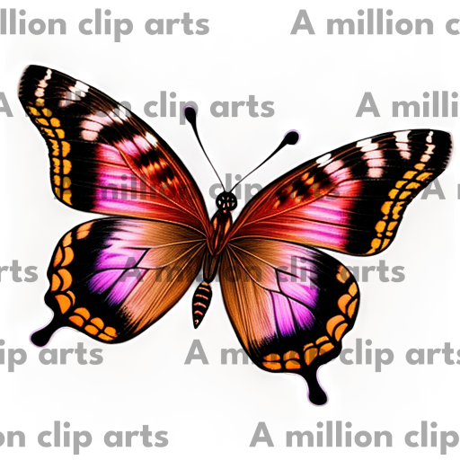 Colorful Butterfly clipart