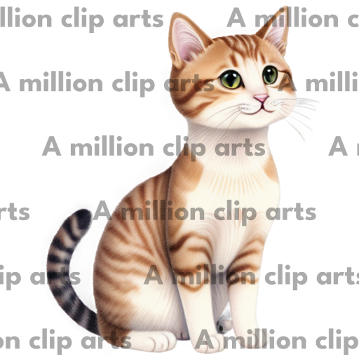 Sitting Cat clipart