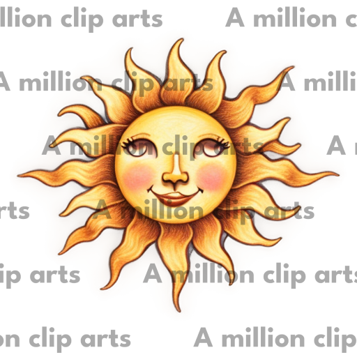 Happy Sun clipart