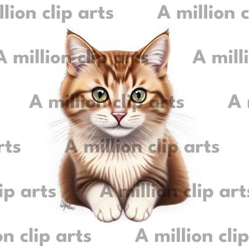 Tabby Cat clipart