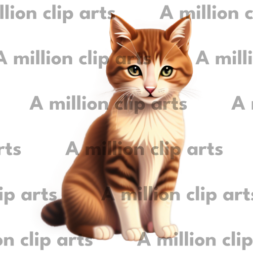 Tabby Cat clipart