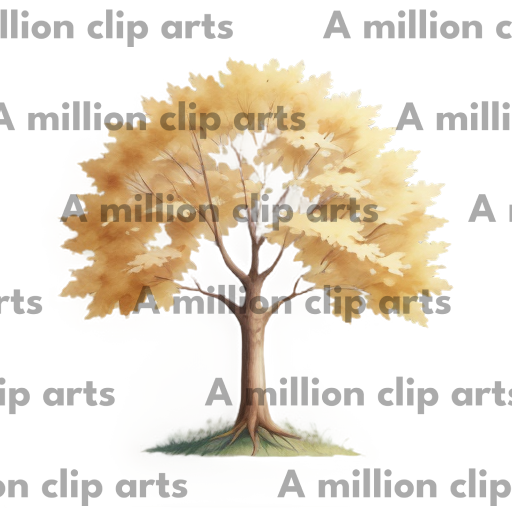 Golden Tree clipart