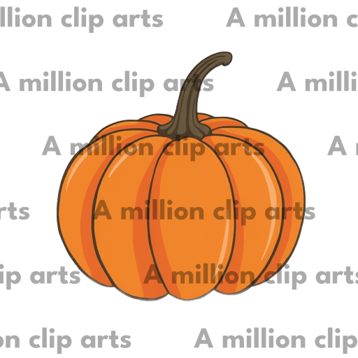 Orange Pumpkin clipart