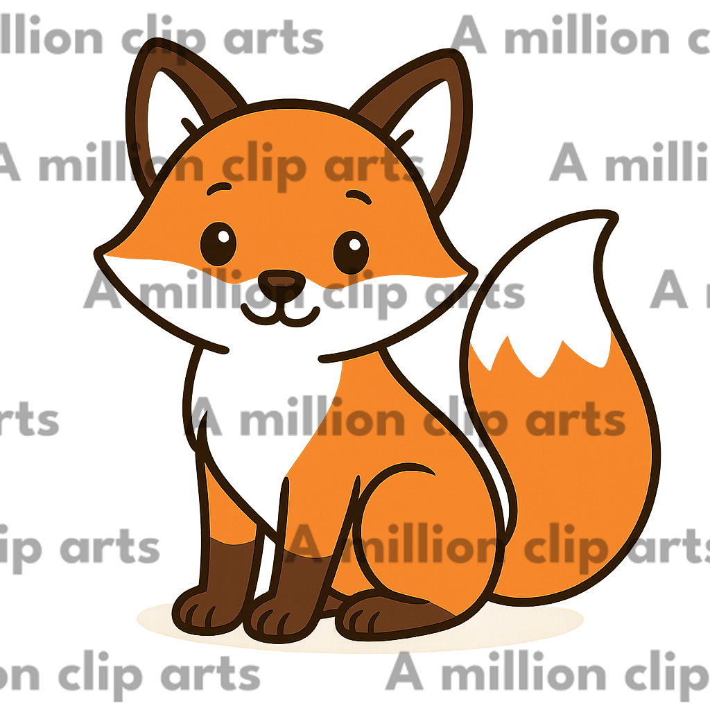 Cartoon Fox clipart