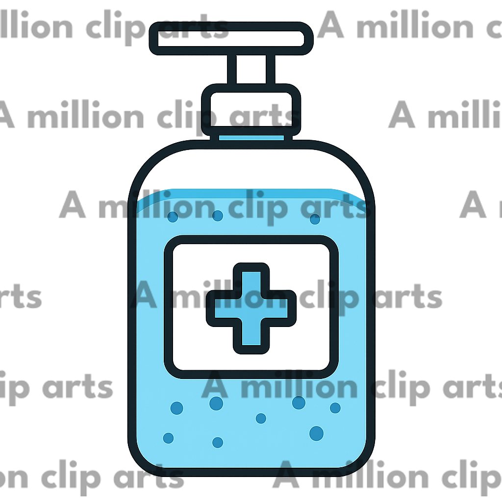 Hand Sanitizer clipart