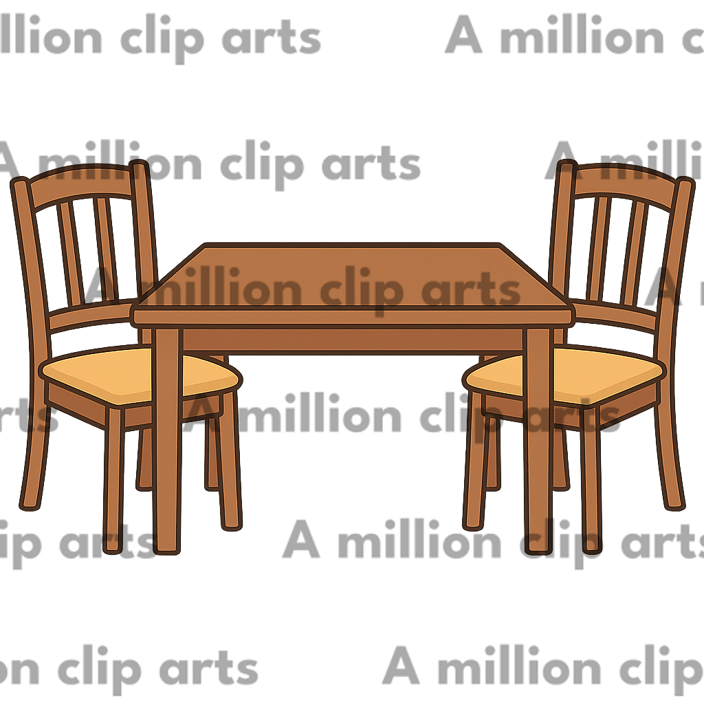 Dining Set clipart