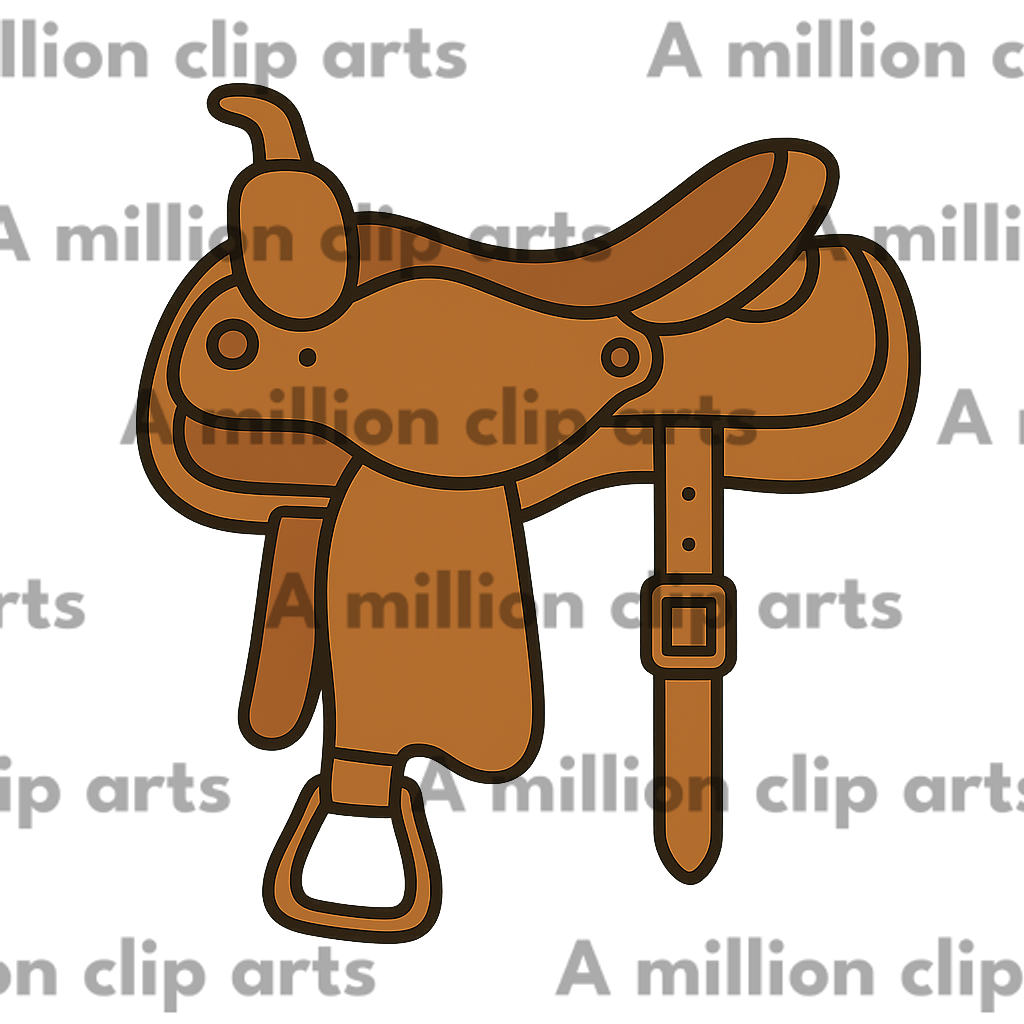Horse Saddle clipart