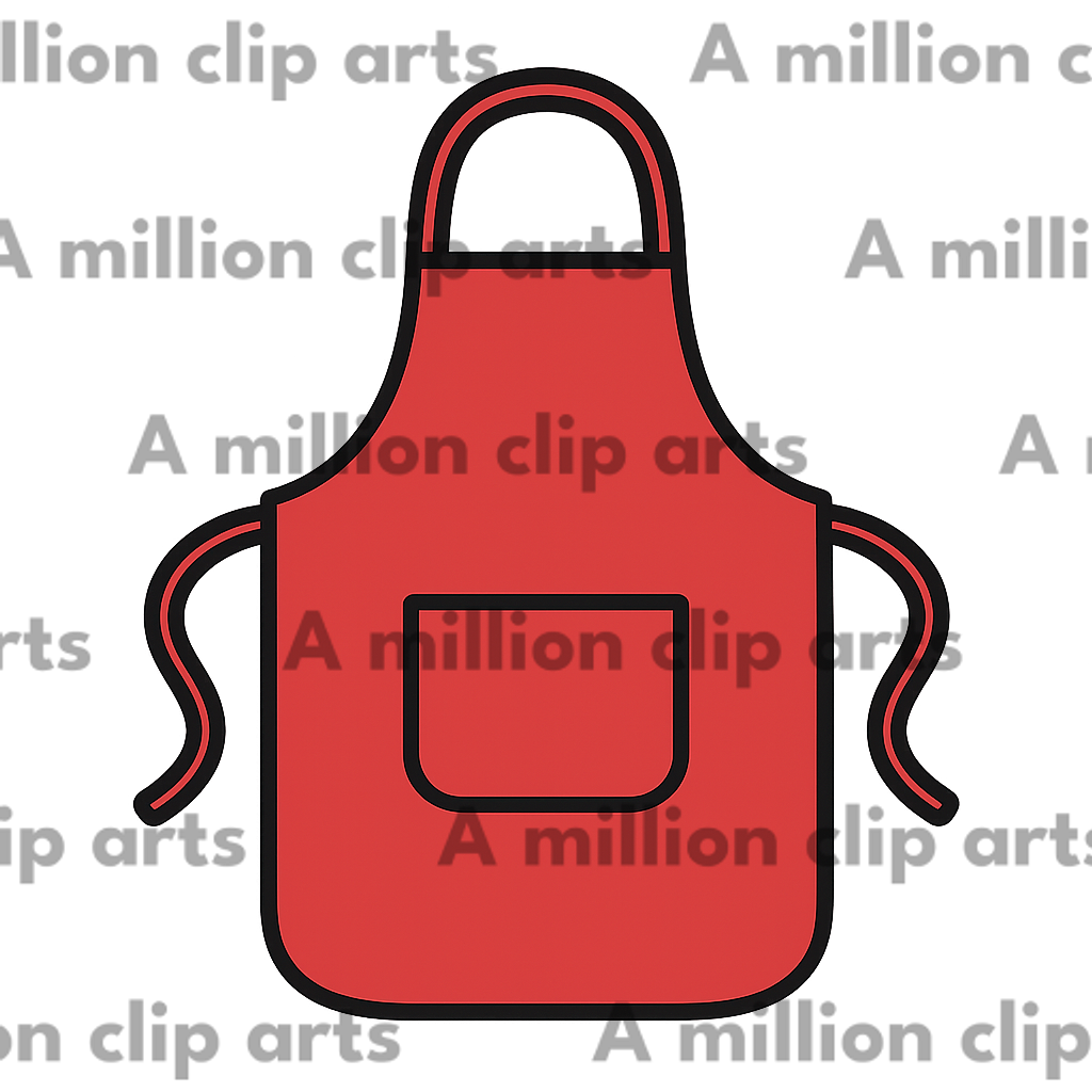 Red Apron clipart