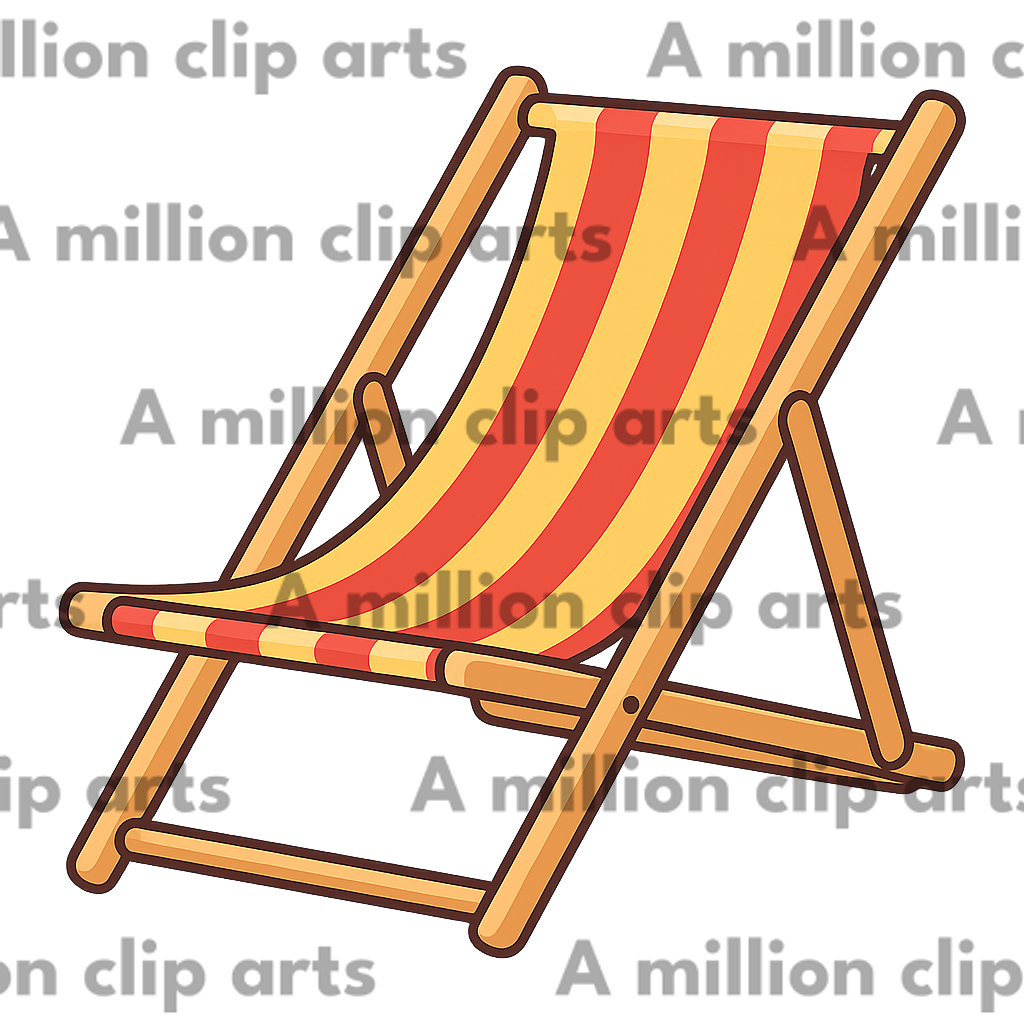 Deck Chair clipart