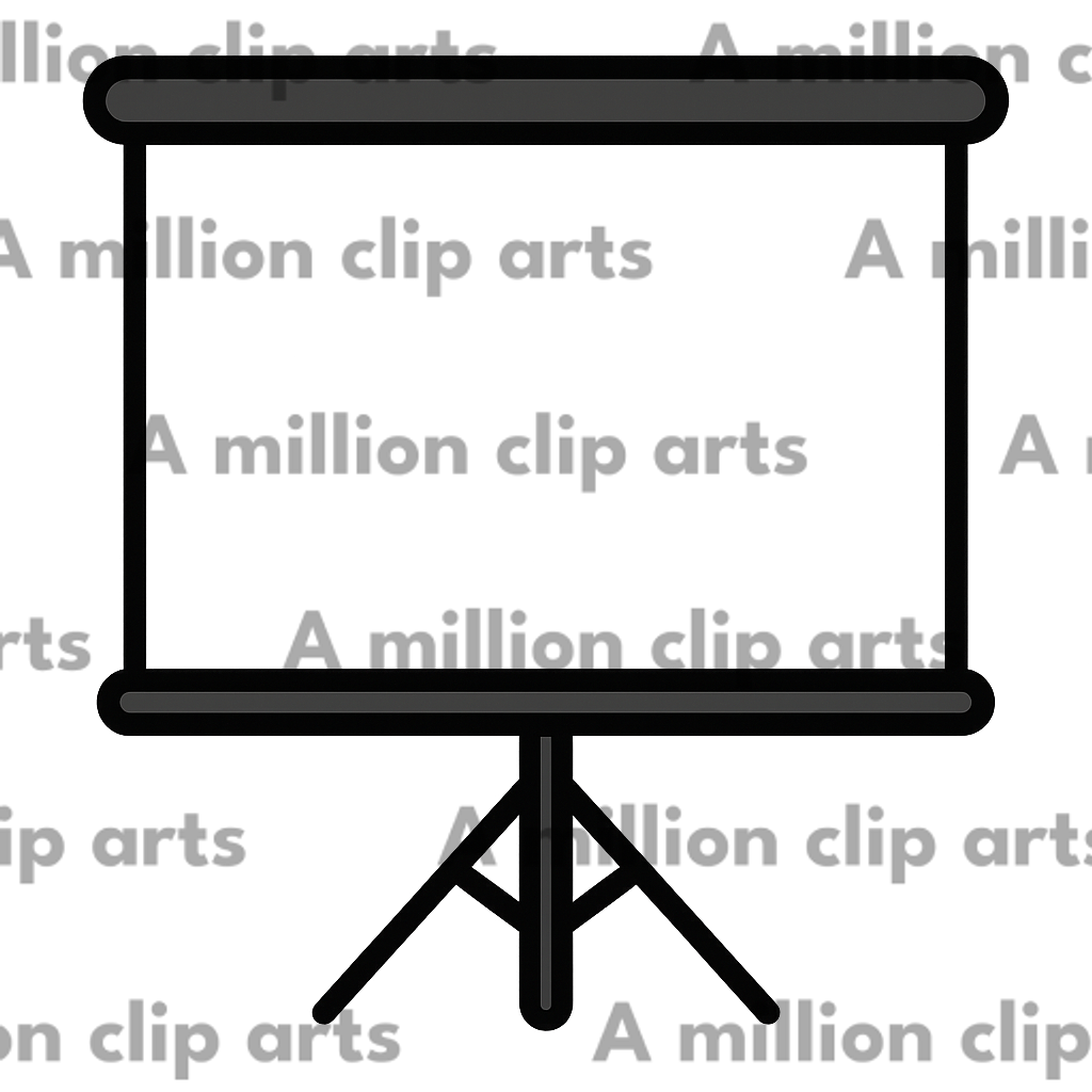 Projection Screen clipart