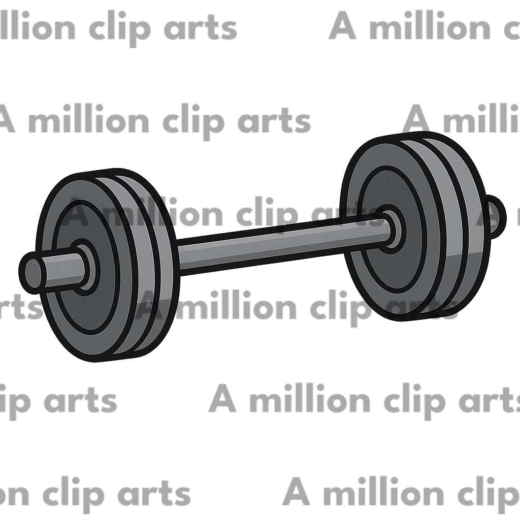 Dumbbell Clipart clipart