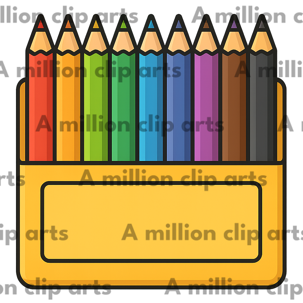 Colored Pencils clipart