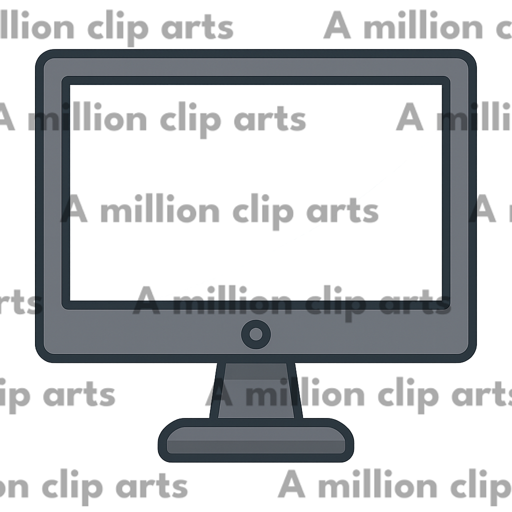 Computer Monitor clipart