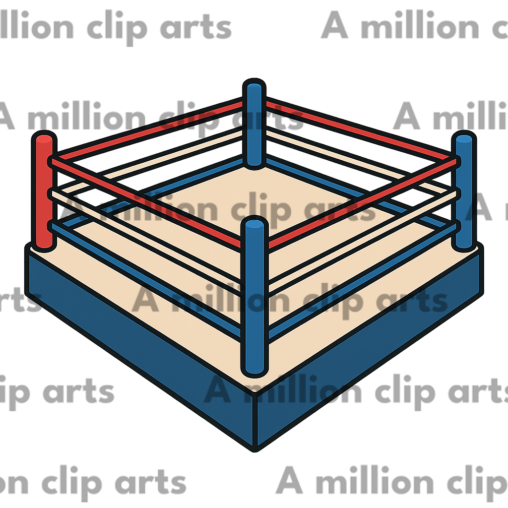 Boxing Ring clipart