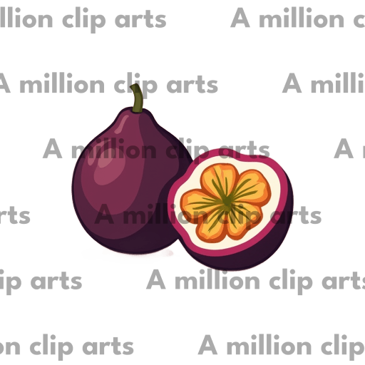 Passion Fruits clipart