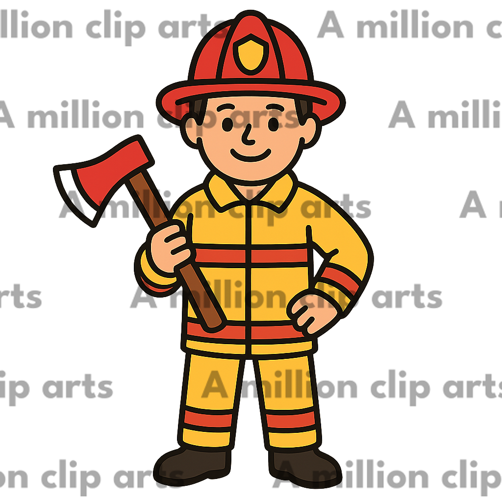 Firefighter Clipart clipart