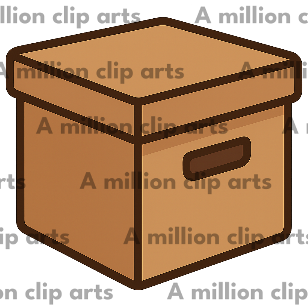 Cardboard Box clipart