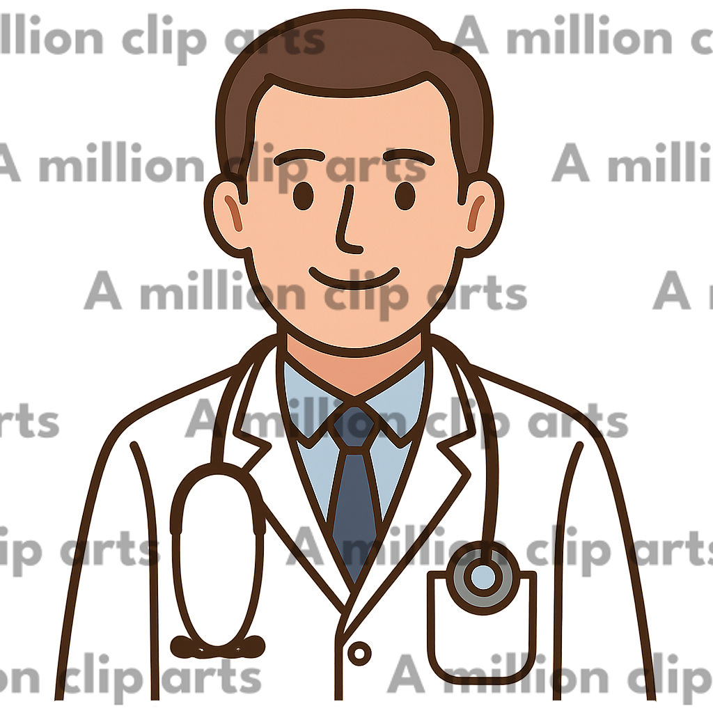 Doctor Illustration clipart