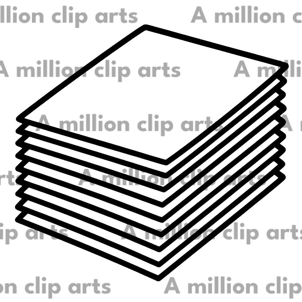 Paper Stack clipart