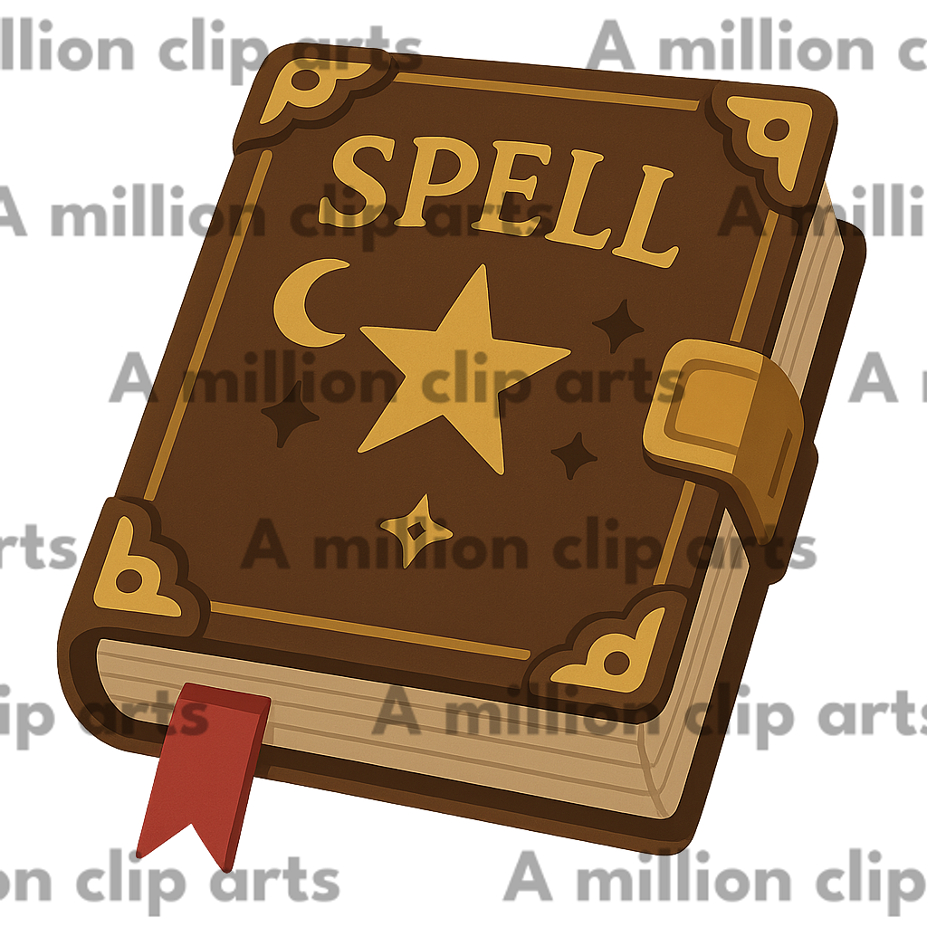 Spell Book clipart