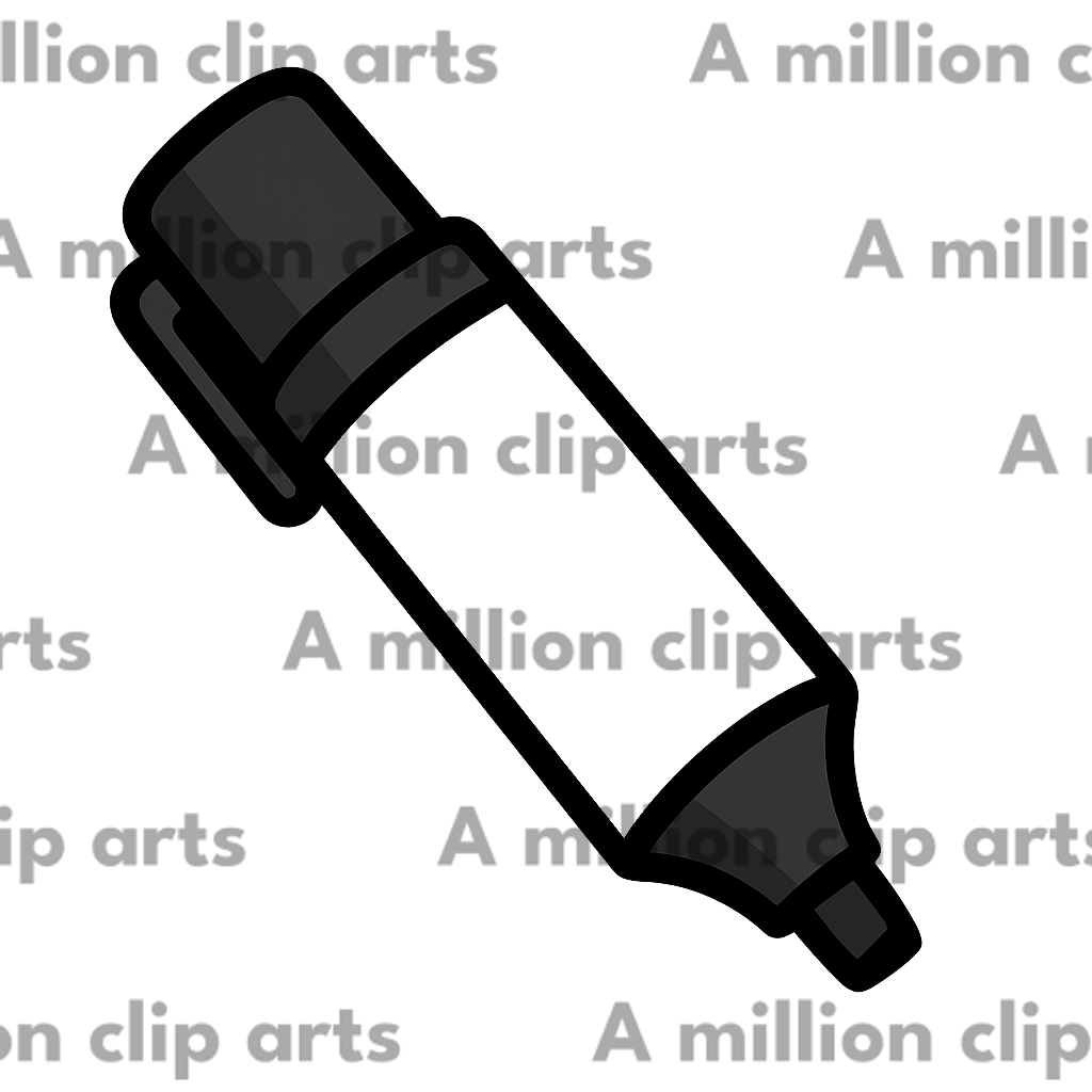 Highlighter Marker clipart