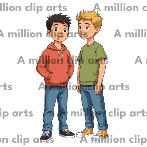 Cartoon Boys clipart