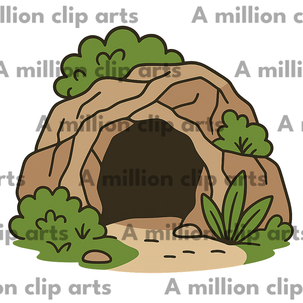 Cave Entrance clipart