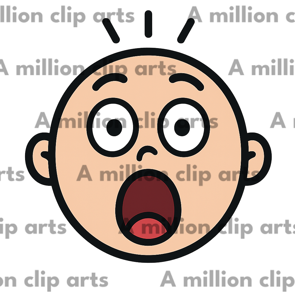 Surprised Baby clipart