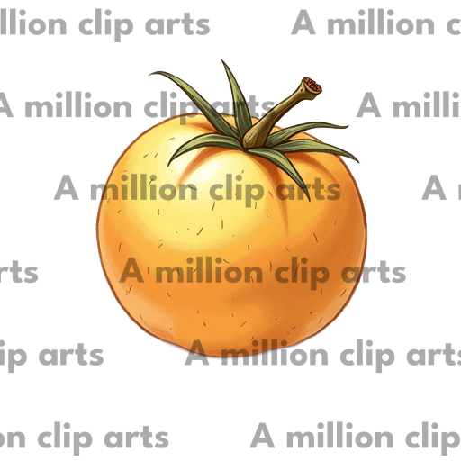 Orange Tomato clipart