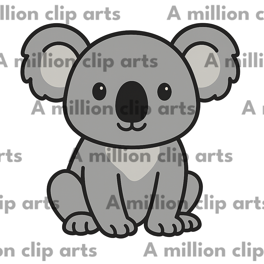 Cute Koala clipart