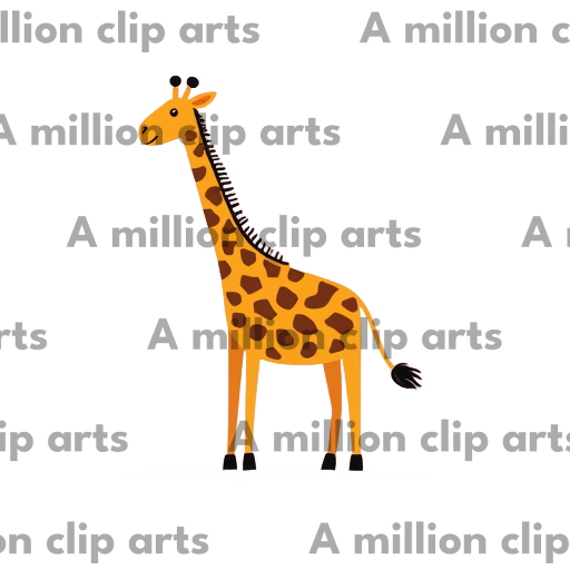 Cartoon Giraffe clipart