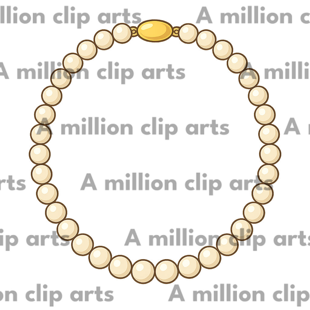 Pearl Necklace clipart