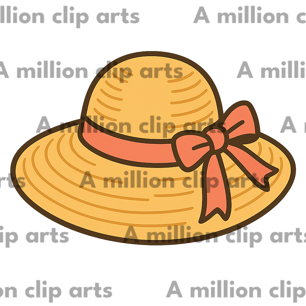 Straw Hat clipart