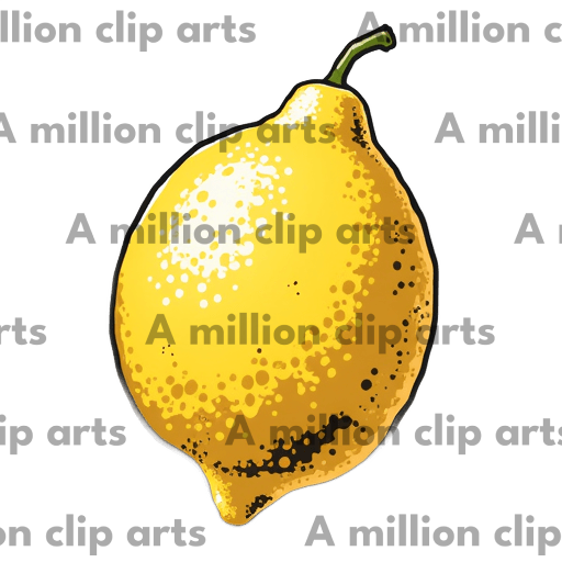 Yellow Lemon clipart