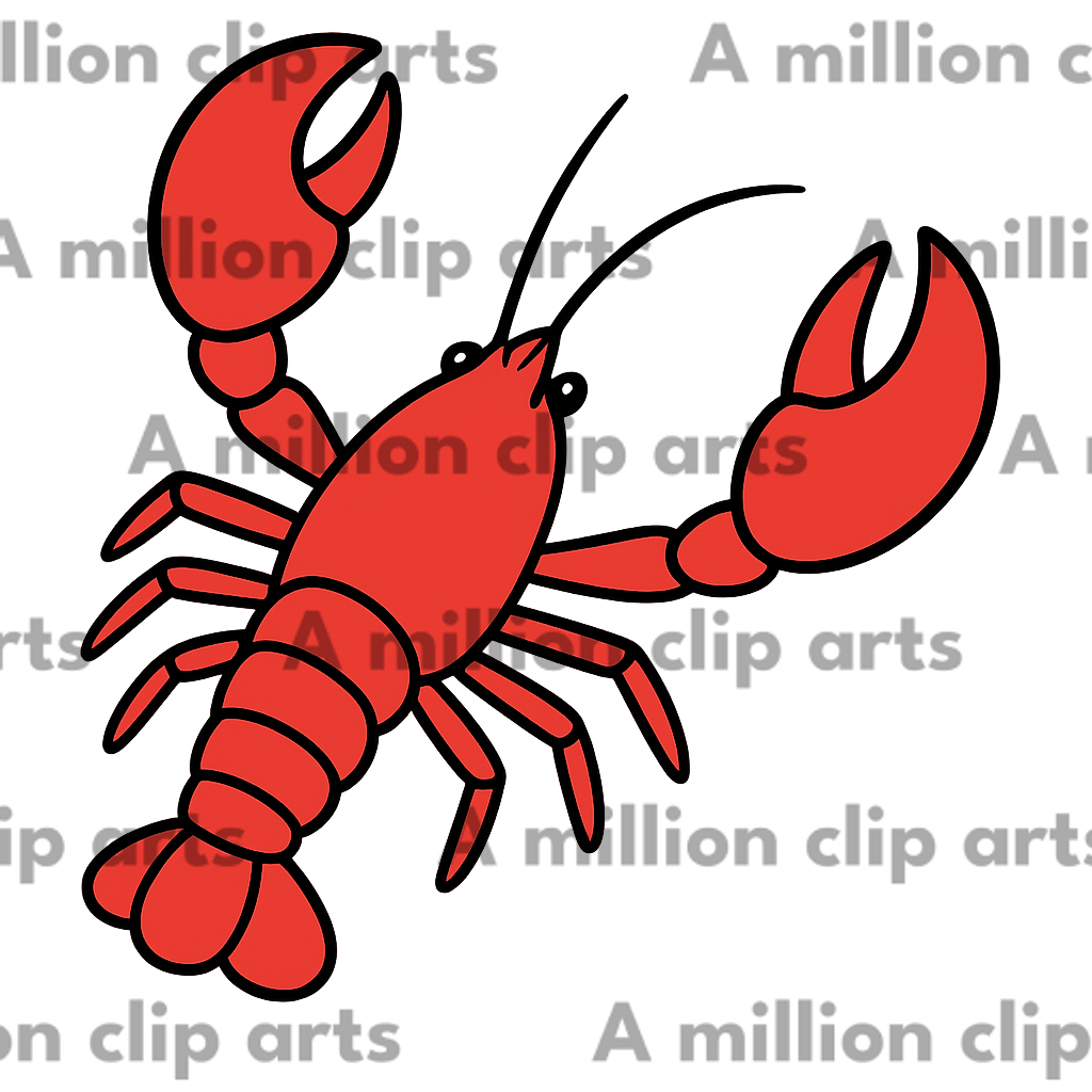Red Lobster clipart
