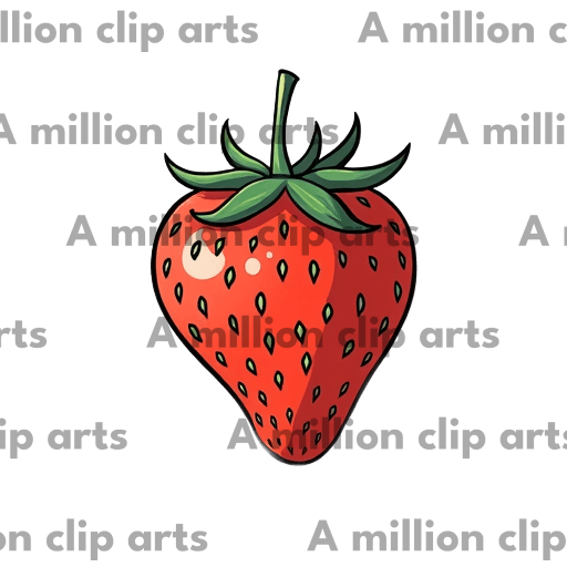 Cartoon Strawberry clipart