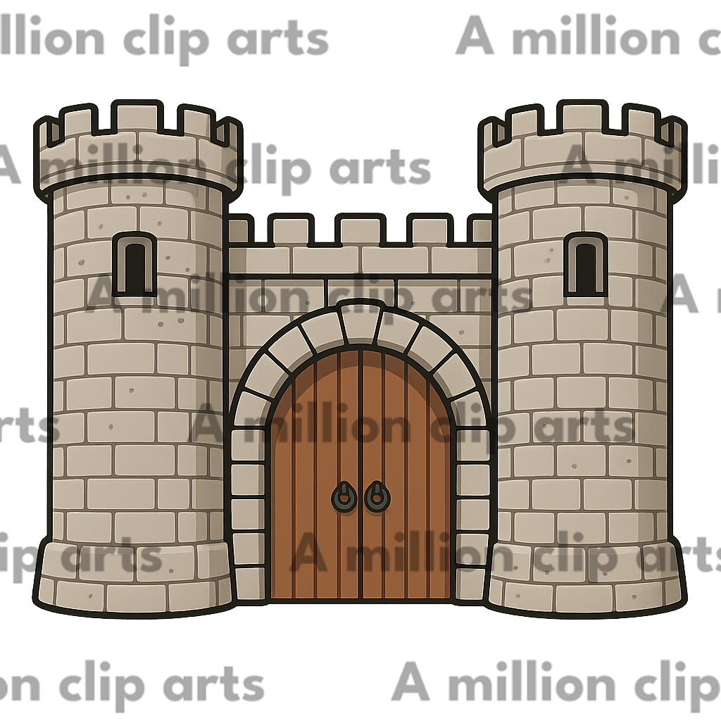 Stone Castle clipart