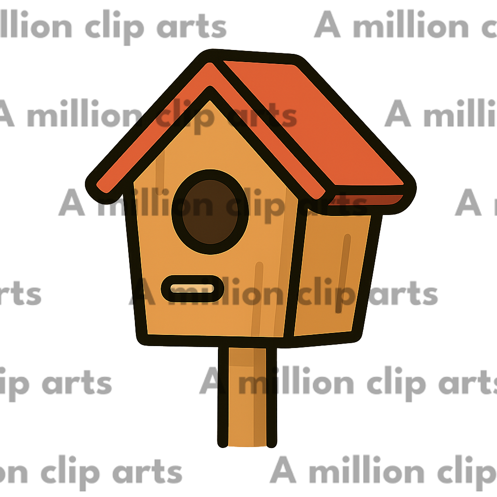 Birdhouse Clipart clipart