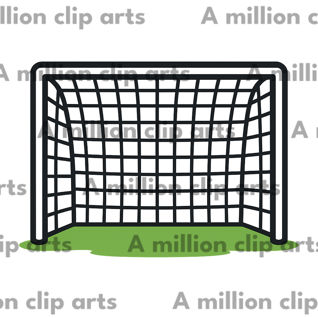 Soccer Goal clipart