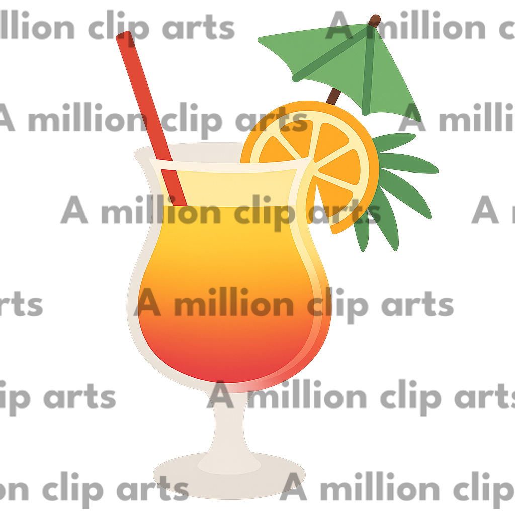Tropical Cocktail clipart