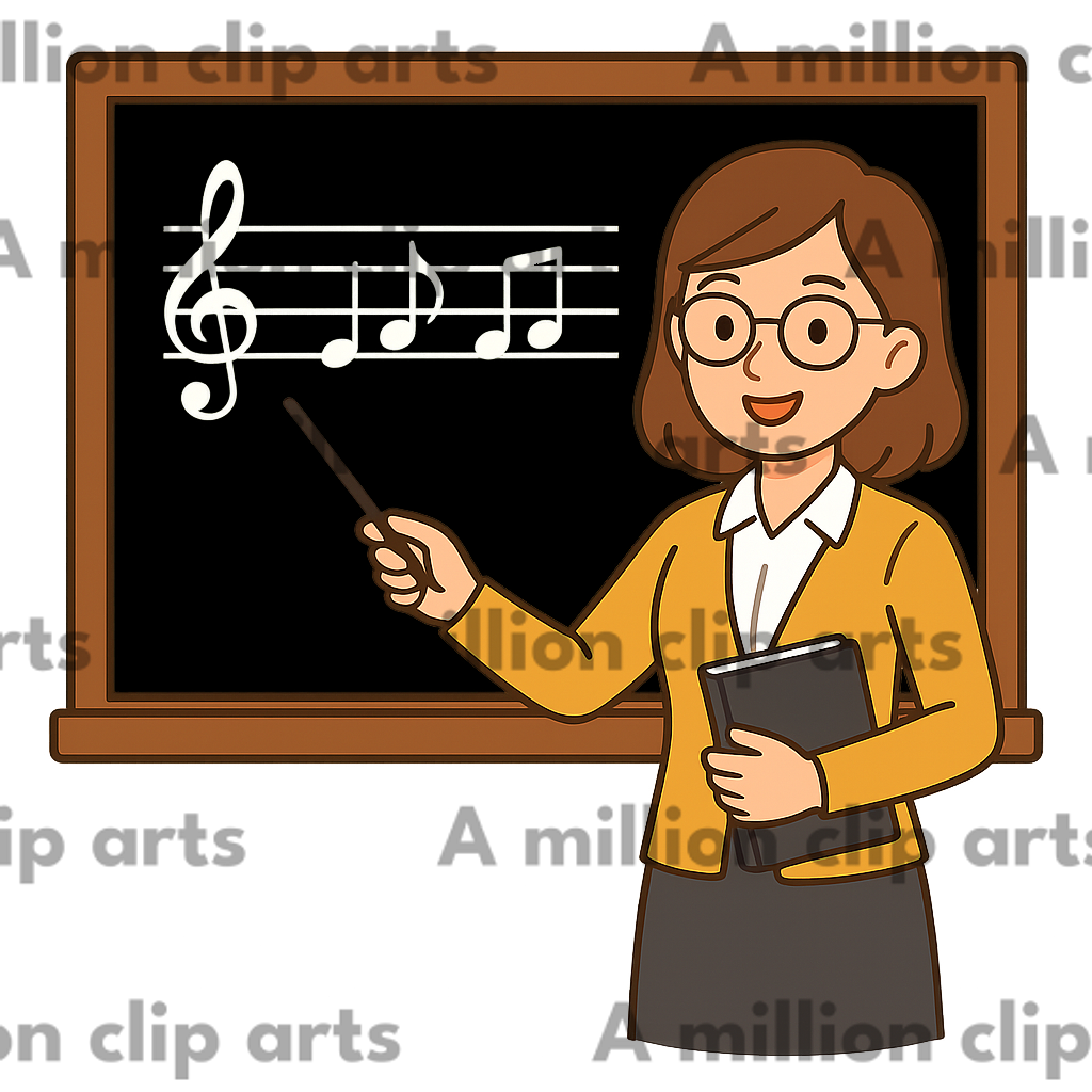 Music Teacher clipart