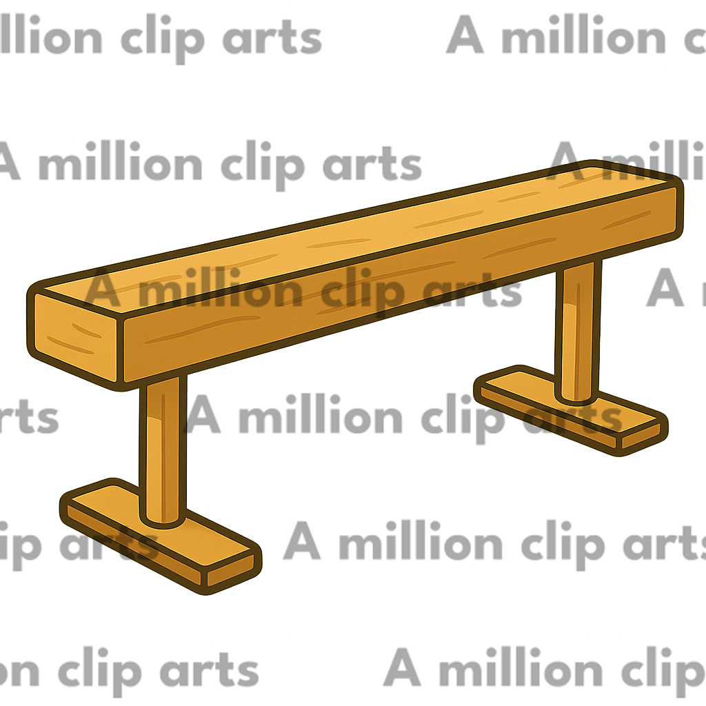 Balance Beam clipart