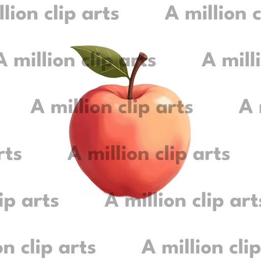 Red Apple clipart